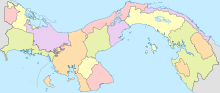 Vignette pour Districts du Panama