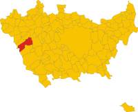 Map of comune of Magenta (province of Milan, region Lombardy, Italy).svg