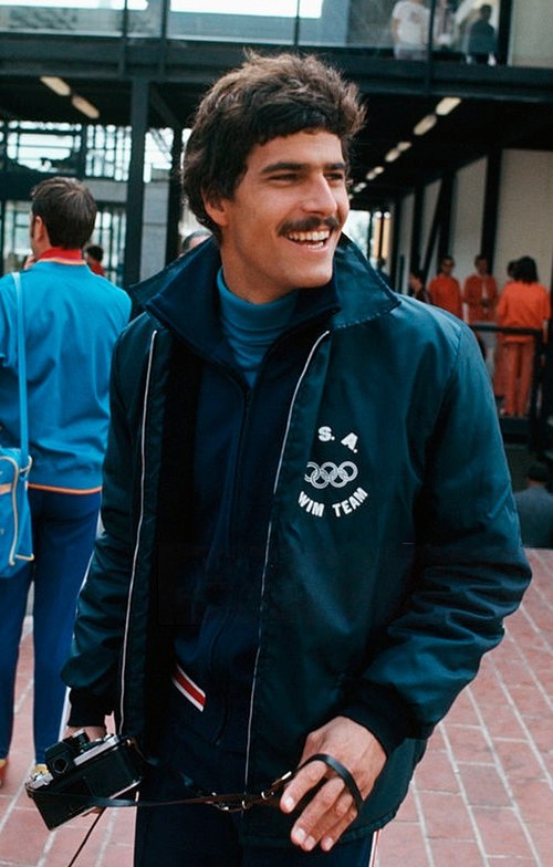 Spitz at the 1972 Olympics