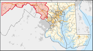 <span class="mw-page-title-main">Maryland's 6th congressional district</span> U.S. House district for Maryland