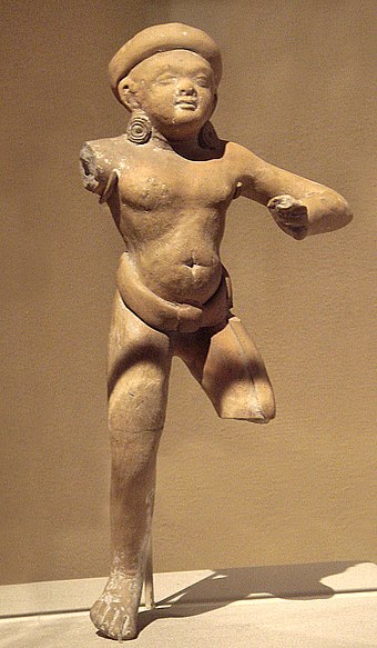 Maurya statuette, 2nd century BCE.