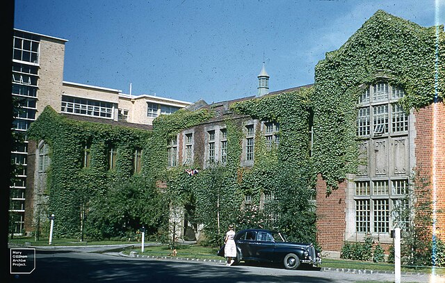 University of Melbourne Botany School in 1958.