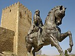 Ridestatue av ibn Qasi, Mértola