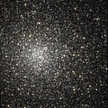 Messier 62 do kính viễn vọng không gian Hubble chụp; phạm vi quan sát 1,65 phút cung.