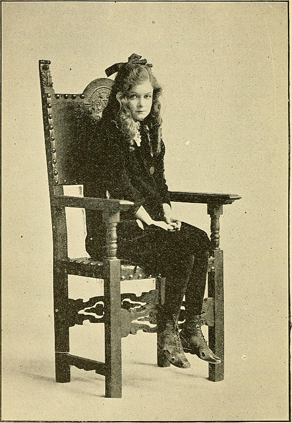 Millie James in the Broadway production of Burnett's play, The Little Princess (1903).