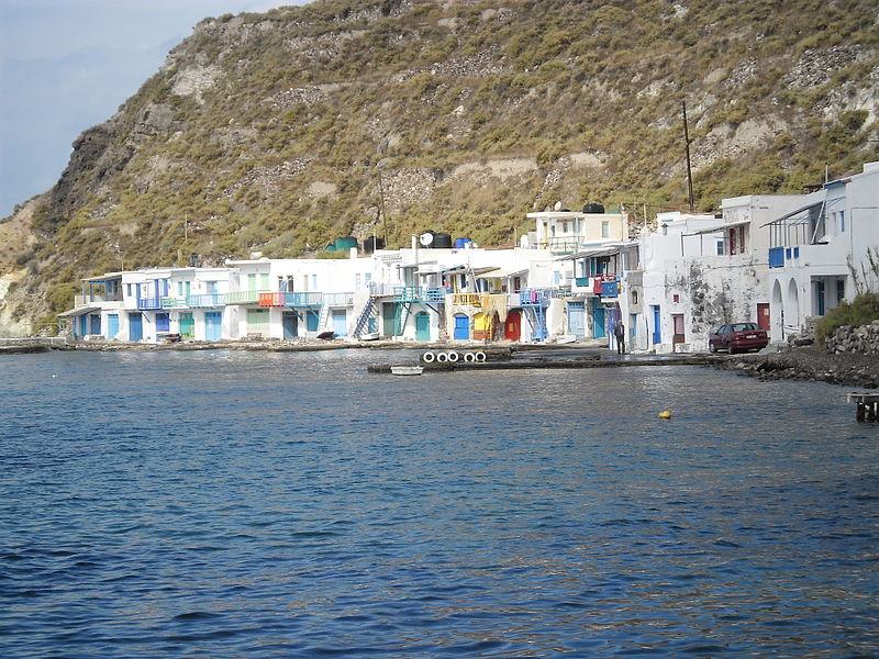 File:Milos Klima village.jpg