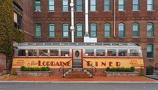 <span class="mw-page-title-main">Donwell's Diner-Worcester Lunch Car Company Diner No. 774</span> United States historic place