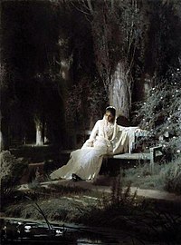 Notte di luna, 1880