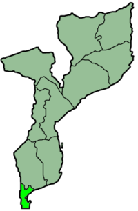 Map of the Archdiocese of Maputo