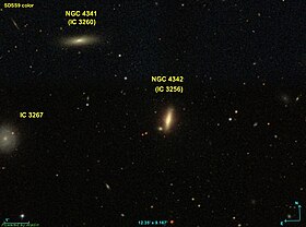 NGC 4342 makalesinin açıklayıcı görüntüsü