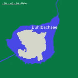 Schwarzwald Buhlbachsee Karte.png ұлттық паркі