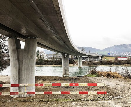 Neue Reussbrücke Mellingen 2023