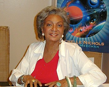 Actress Nichelle Nichols