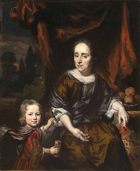 File:Nicolaes Maes - Portrait of a Mother and a Child 284.jpg