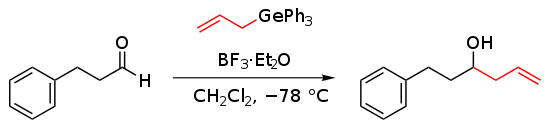 Nucleophilic addition with organogermanium.svg