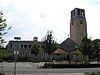 R.K.H. Kruisvindingskerk en pastorie, in Bossche schoolstijl