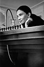 Olivia Giacobetti at her lab bench