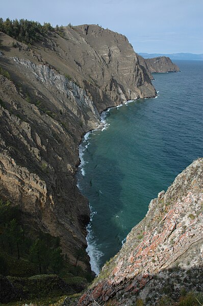 Cliffs on Olkhon Island