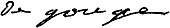 Signature de Olympe de Gouges