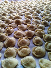 Orecchiette fatte in casa.