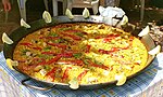 Paella maträtt