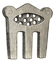 A wooden mute attached to the bass bridge to make the tone darker Page 451 (A Dictionary of Music and Musicians-Volume 2).jpg