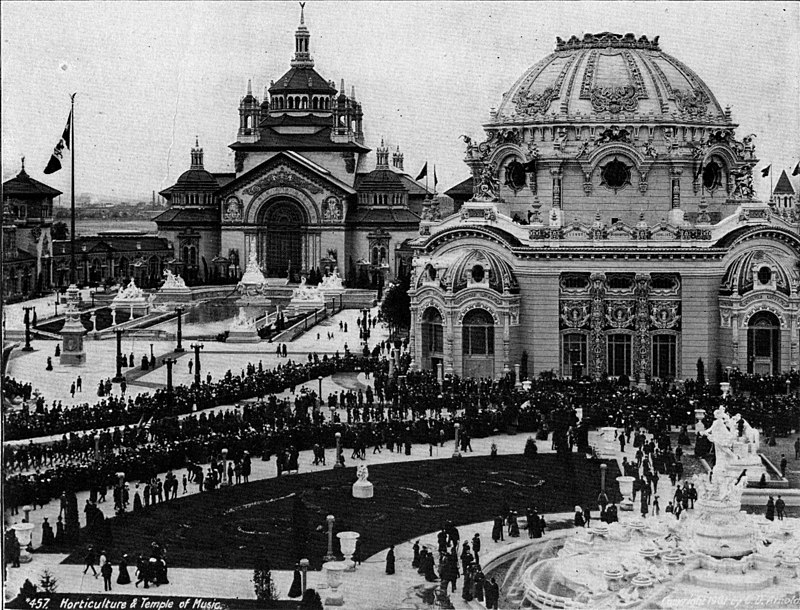 Camp FEMA  American Lockdown - Die Pan-American Exposition 800px-Pan-American_Exposition_-_Horticulture_Building_and_Temple_of_Music