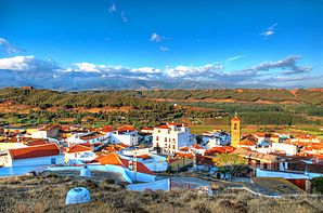 View of Alcudia de Guadix