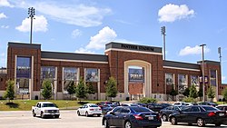 Blackshear Field Exterior 2019.jpg'de Panther Stadyumu