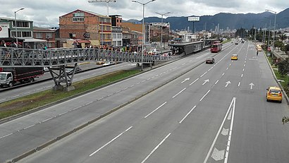 Cómo llegar a NQS Calle 38a Sur en transporte público - Sobre el lugar