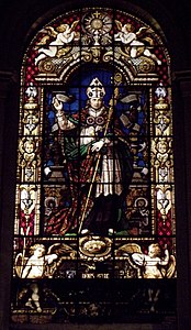 "Window of Denys Affre" Bishop martyred in 1848 Revolution