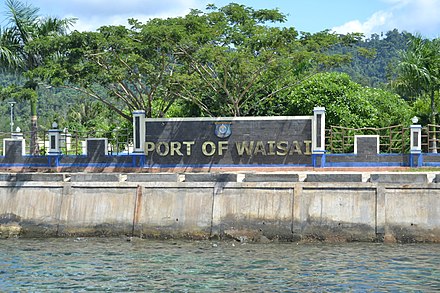 Port of Waisai, the gateway of Raja Ampat
