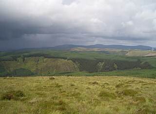 Pen y Garn mountain in United Kingdom