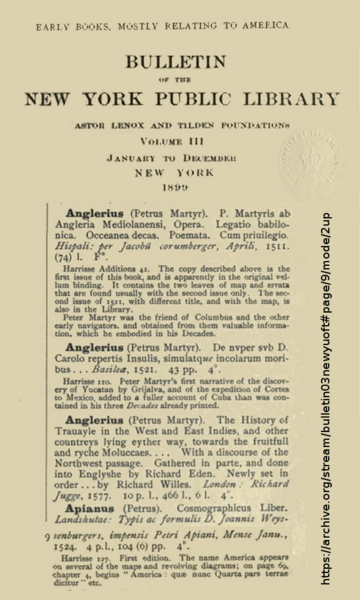 File:Petrus Martyr Anglerius bibliographie New York Library.png