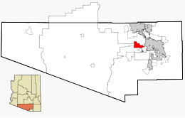 Tucson Estates - Carte