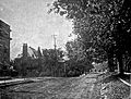 As seen from Pine Avenue in 1909