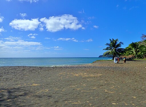 Plage de Mtsamoudou (Mayotte).