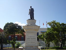 Ciudad Bolivar'daki Plaza Bolivar