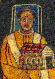 Pope Paschalis I in apsis mosaic of Santa Prassede in Rome.gif