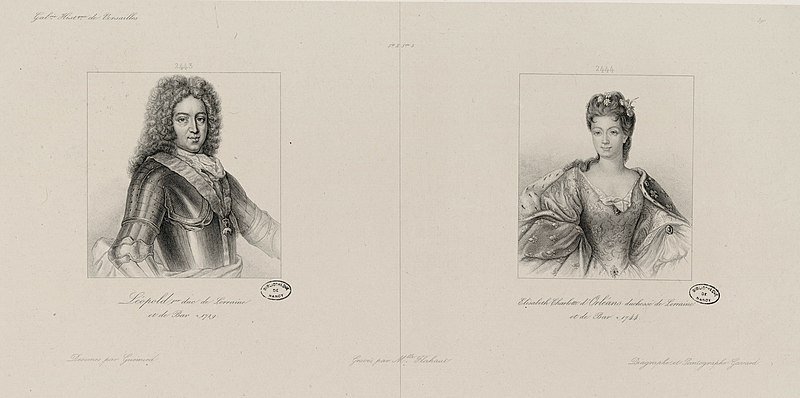 File:Portraits du duc Léopold Ier de Lorraine et de la duchesse Elisabeth-Charlotte d'Orléans M-TS-ES-00194.jpg