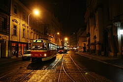 Prague night tram Spalena.jpg