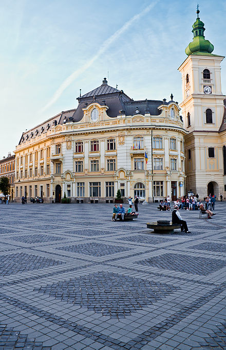 The great square of Sibiu.