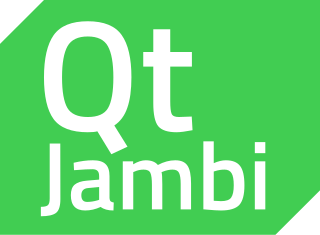 <span class="mw-page-title-main">QtJambi</span> Java bindings for Qt framework