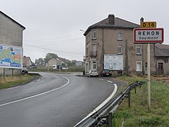 Panneau d'entrée d'Heumont