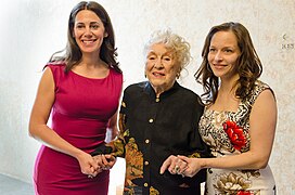 Canadian lawyer Rachel Sklar, teacher author Bel Kaufman, Rachel Cohen Gerrol