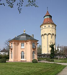 Pagodenburg and water tower