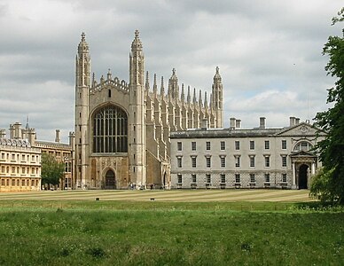 King's College Chapel at Cambridge University