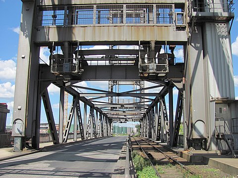 road and rail on bridge