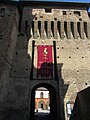 Ingresso della rocca di Novellara.