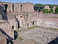 Cortile inferiore della Domus Augustana